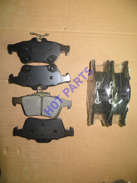 КОЛОДКИ ТОРМОЗНЫЕ FORD FOCUS II/III/MAZDA 3/OPEL VECTRA C/VOLVO S40 ЗАДНИЕ