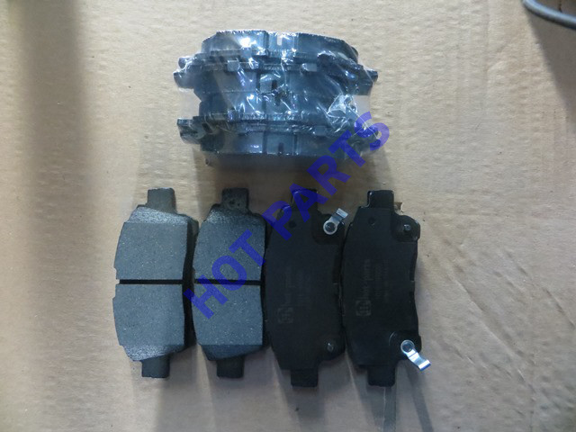КОЛОДКИ ТОРМОЗНЫЕ TOYOTA YARIS 1.0-1.3 ПЕРЕДНИЕ