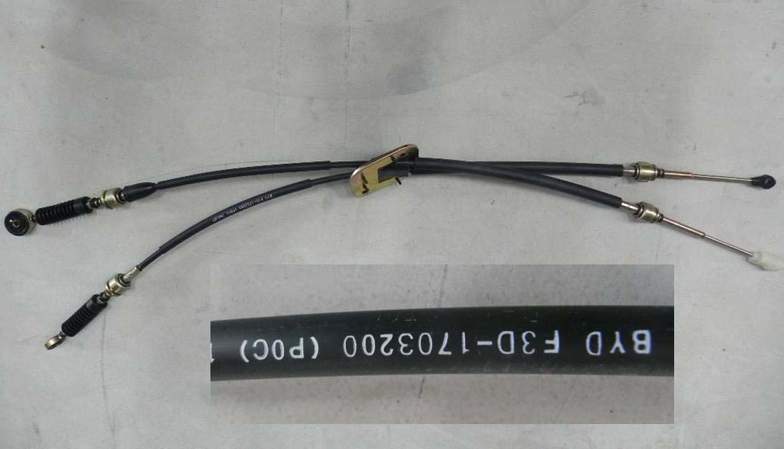 картинка ТРОС КПП ВЫБОРА ПЕРЕДАЧ F3, F3R  10167877-00
