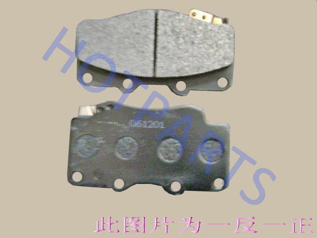 КОЛОДКА ТОРМОЗНАЯ ПЕРЕДНЯЯ ПРАВ. 4/4 ORIGINAL GW DEER SAFE