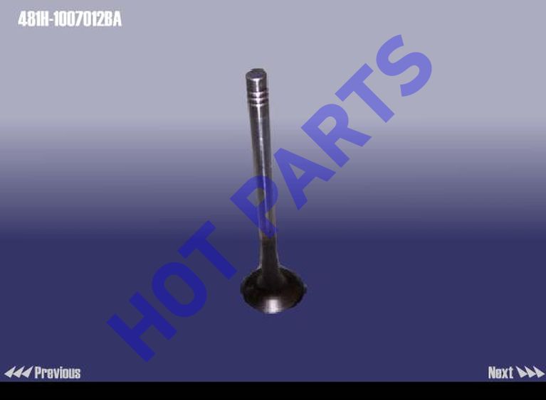 картинка КЛАПАН ВЫПУСКНОЙ CH FORA, M11, M12, TIGGO, EASTAR  481H-1007012BA