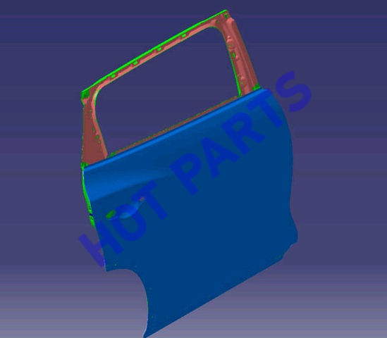 картинка ДВЕРЬ ЗАДНЯЯ ПРАВАЯ M32T/M32TFL  509000768ABDYJ