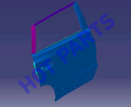 картинка ДВЕРЬ ЗАДНЯЯ ПРАВАЯ T18/T1A/T1D  551000437AADYJ