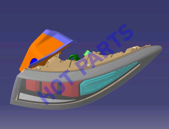 картинка ФОНАРЬ ЗАДНИЙ ПРАВЫЙ ФИКСИРОВАННЫЙ T22  605000785AA