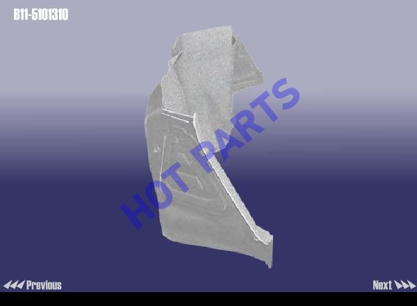MOULD ASSY - REAR ARCH LH