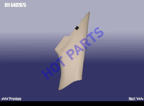 TRIM BOARD-C PILLAR LH UPR