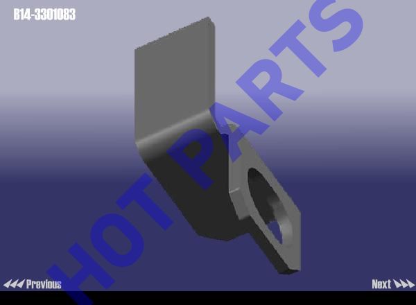 картинка HOSEЈ¬BRAKE-REAR  B14-3301083