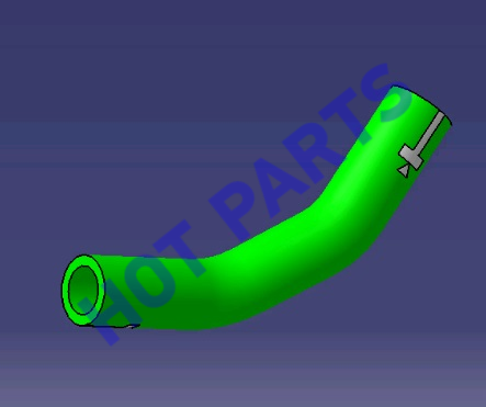 картинка ШЛАНГ СИСТЕМЫ ОХЛАЖДЕНИЯ ИНТЕРКУЛЕРА  E4T15B-1118054