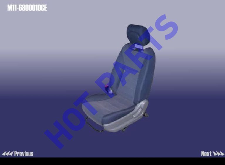SEAT ASSY - FR LH