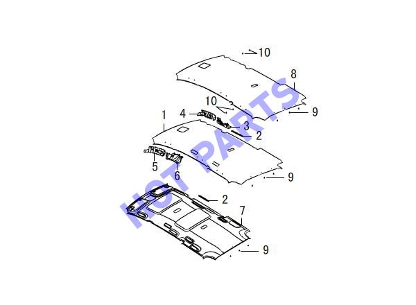 ROOF INTERIOR SHIELD